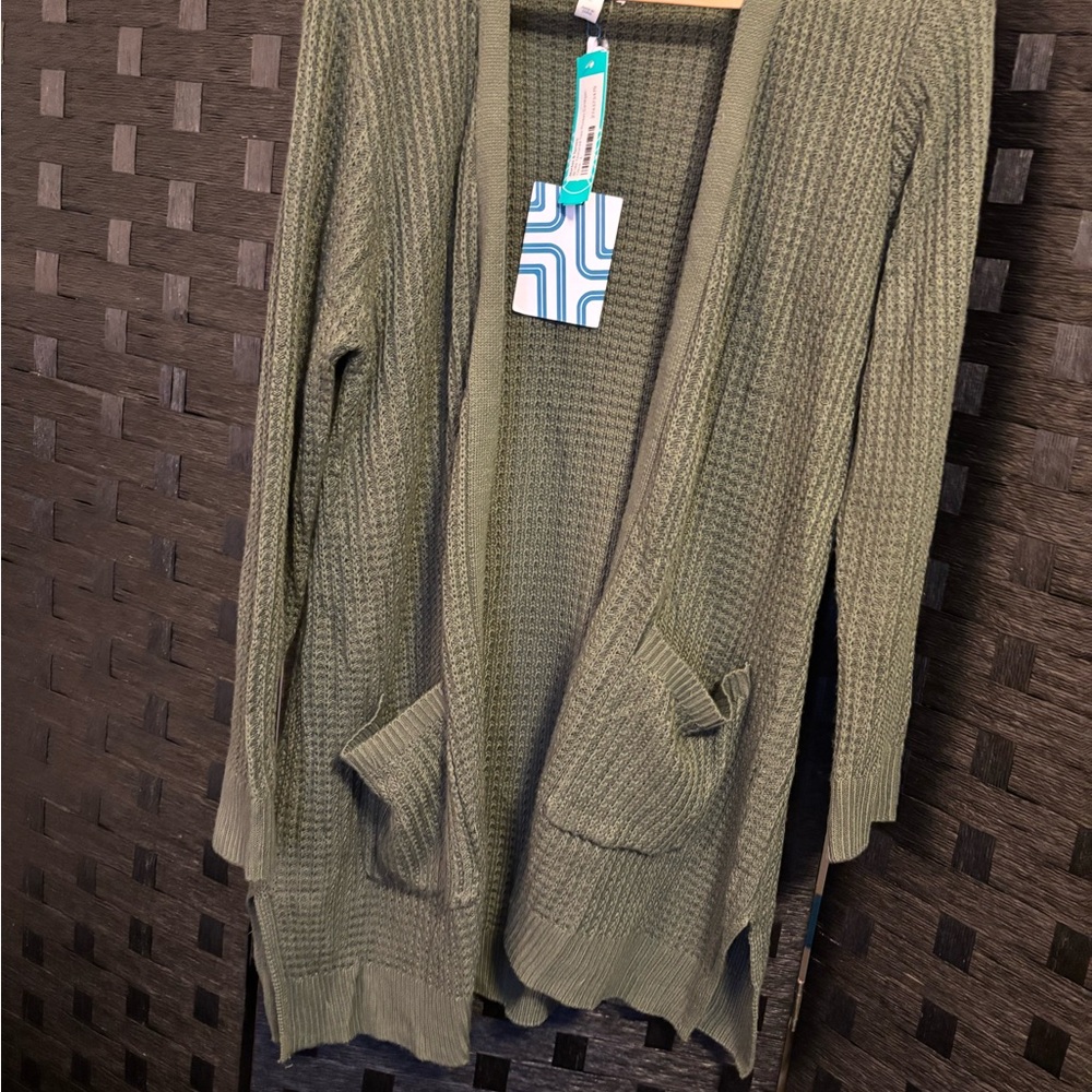 Stitch Fix NWT Olive Textured Cardigan